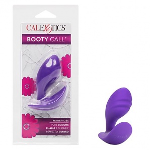 Booty Call Petite Probe Silicone Butt Plug - Purple