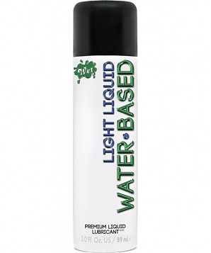 Wet Light Liquid Water Based Lubricant 3 Oz